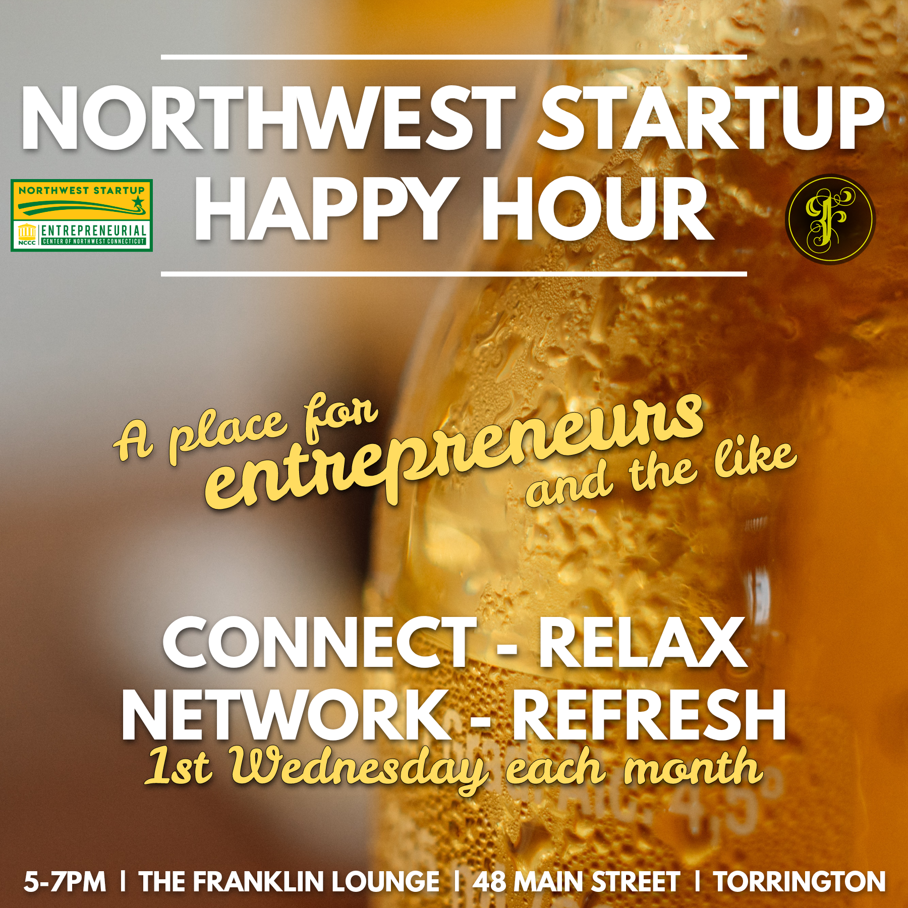 Start Up Happy Hour flyer