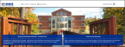 screenshot online orientation dashboard