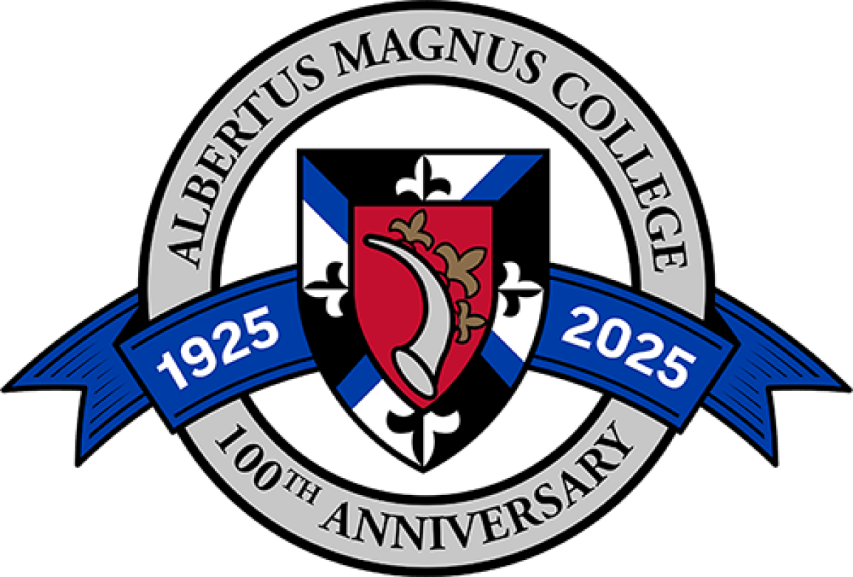 Albertus Magnus College logo
