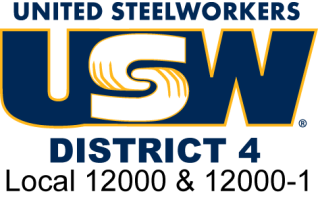 United Steelworkers District 4 logo