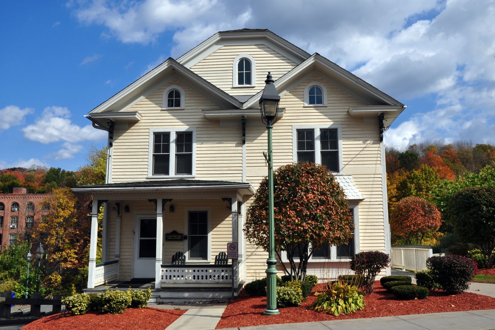 Goulet Building exterior-yellow house