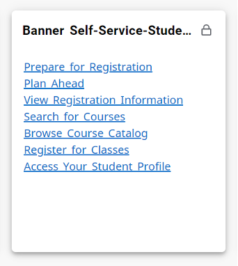 example of banner self service card